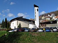 Luhačovice - ulice Pod Kamennou