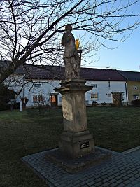 socha sv.Vavřince