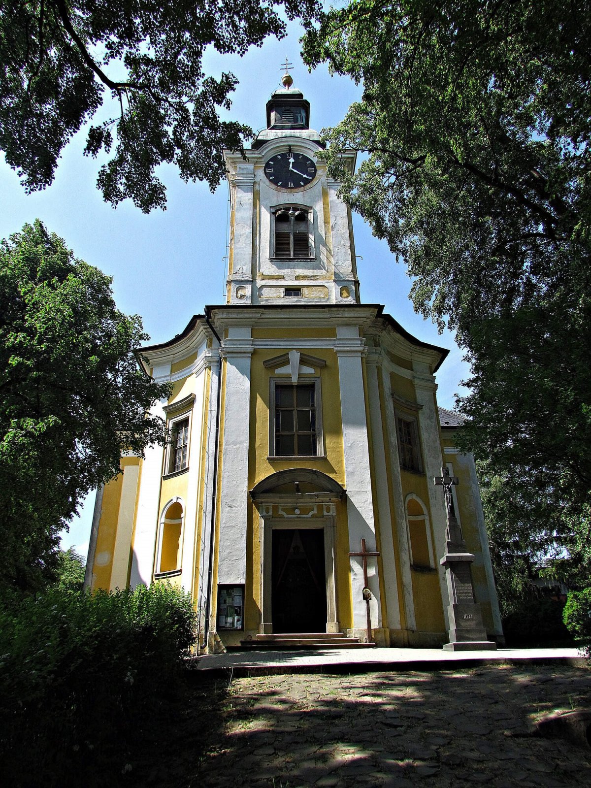 Žeravický chrám Stětí sv.Jana Křtitele