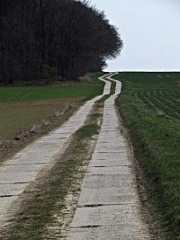po hřebeni