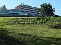 horní areál s hotelem
