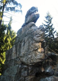 Tři kameny - 559 m - Bradelská vrchovina