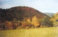 Hlavní hřeben Vizovických vrchů u Lidečka