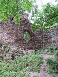 zříceniny hradu Cimburka a výhledy - 1.kolo