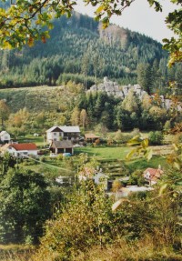 výhled od Lidečka na Čertovy skály