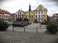 na skok na náměstí v České Třebové