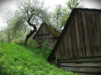 Karolinka  - zachovalý soubor dřevěnic v Raťkově