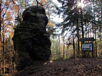 skalní věž Jarcovská kula