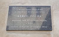 Pamětní deska Karel Polák