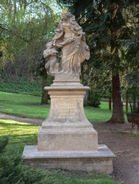Nová Paka - socha sv. Alžběty