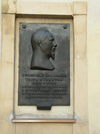 Praha 1 - Betlémské náměstí - pamětní deska Vojta Náprstek