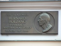 Praha 1 - Celetná - pamětní deska Bernard Bolzano