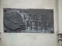 Praha 1 - Jungmannova/Palackého - pamětní deska MUDr. Václav Staněk