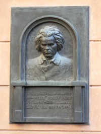 Pamětní deska Ludvík van Beethoven