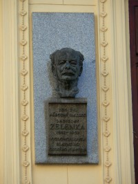 Praha 1 - Mostecká - pamětní deska Ladislav Zelenka