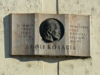 Praha 1 - Valdštejnská - pamětní deska Adolf Kosárek