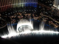 Bellagio fontána - Las Vegas