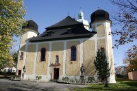 Horní Blatná - kostel svatého Vavřince