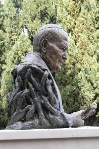 Nice - busta Papeže Jana Pavla II