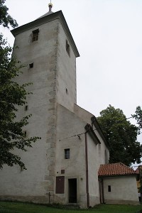 Hněvkovice - kostel svatého Bartoloměje