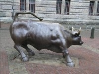 Beursplein - socha býka