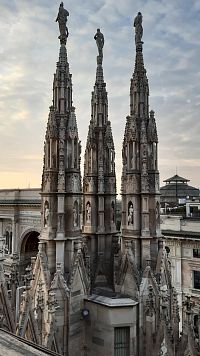 střecha katedrály