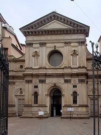 Milán - kostel Santa Maria presso San Satiro