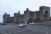 hrad Caernarfon