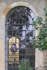 Kostel svatého Bartoloměje - okno