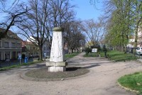 Náměstí Bedřicha Hrozného - pomník padlým za 1. světové války