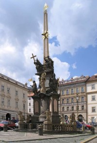 Praha, Malá Strana - morový sloup Nejsvětější Trojice