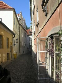Praha, Malá Strana - ulice U Zlaté studně
