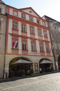 Praha, Malá Strana - dům U Glaubiců