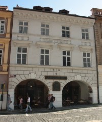 Praha, Malá Strana - dům U Tří zlatých hvězd