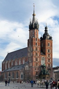 Krakov - kostel Panny Marie