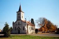Přerov nad Labem - kostel svatého Vojtěcha