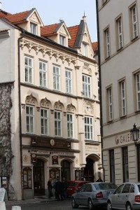 Praha, Staré Město - dům U Zeleného stromu