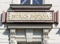 pamětní deska Bedřicha Smetany