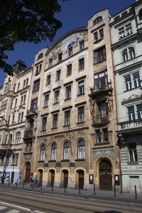 Praha, Nové Město - dům zpěváckého spolku Hlahol
