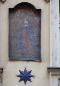 Mariánský obraz a domovní znamení
