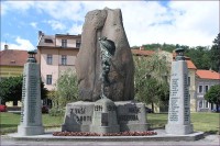 Praha, Zbraslav - památník obětem I. světové války