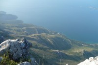 Pohled na pobřeží k Drveniku