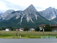 Zugspitze-pohled z Rakouska