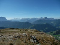 panoramatické výhledy z vrcholu