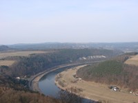 Krásný výhled z Konigsteinu