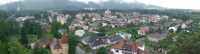 Panoramatický pohled na město Liptovský Hrádok