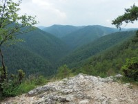 Slovenský raj – vyhlídka na Čertově sihoti