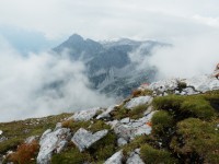 Mezi mraky je vidět Hochthorn