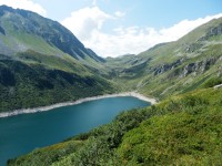 Nad Unterer Bockhartsee je ještě Oberer Bockhartsee, není vidět