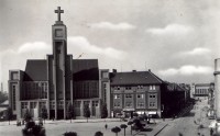 Takto vypadal kostel v roce 1940